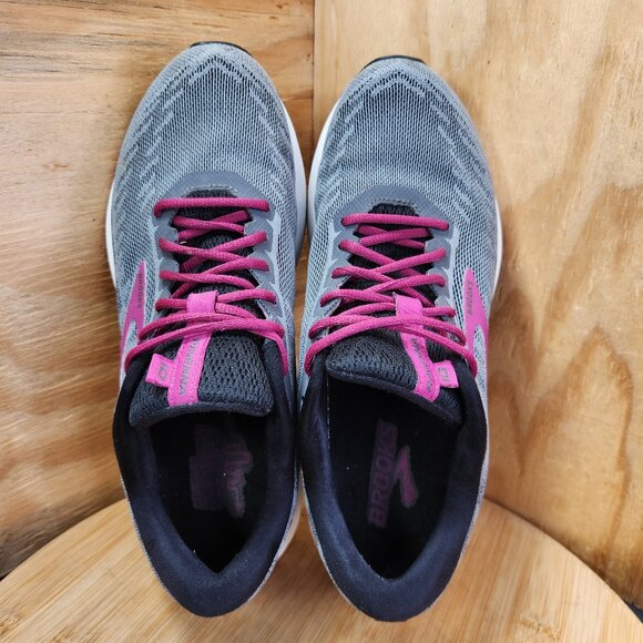 Brooks Womens Ravenna 10 Gray Running Shoes Sneakers Size 8.5 - Picture 6 of 9